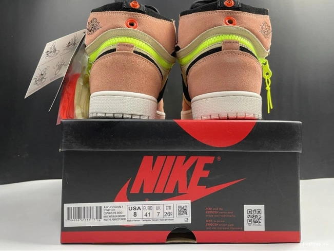 Air CW6576-800 Jordan Peach Switch 1 High 0524